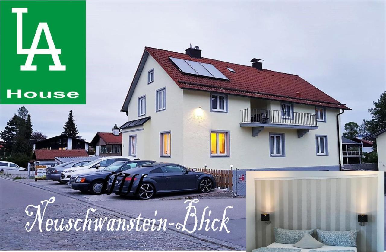 House La Neuschwanstein Blick - Budget City Hotel Füssen Kültér fotó
